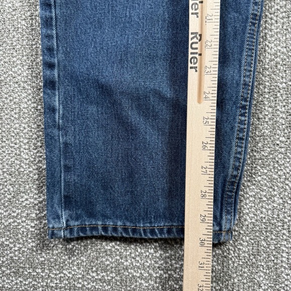 Levis 550 Jeans Mens 36x30 Blue Denim Medium Wash Straight Leg Carpenter Utility - Picture 6 of 9